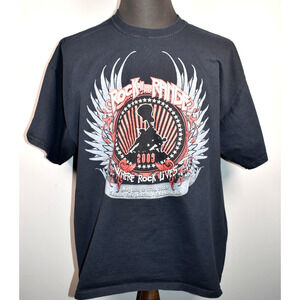 Rock On The Range Concert Shirt 2009 Size XLarge Slipknot, Korn, Shinedown EUC